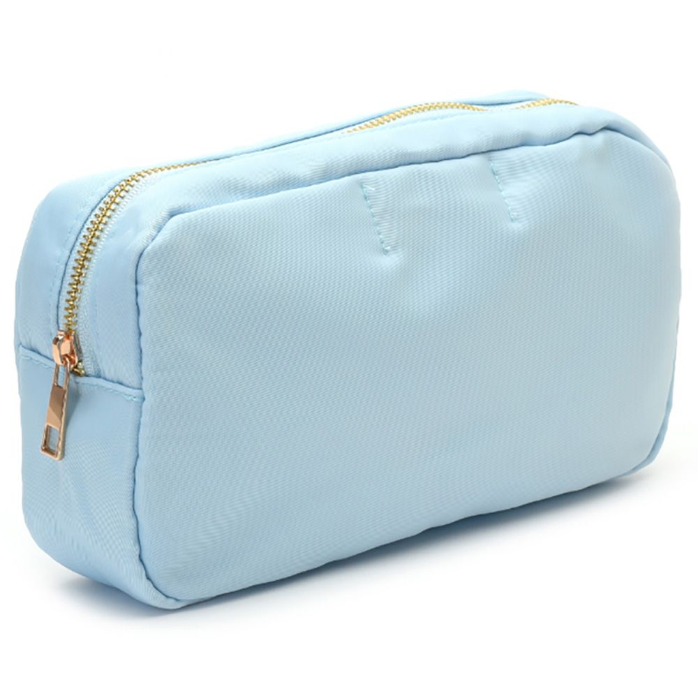 The Happy Tribe - Personalized Small Pouch - Baby Blue 