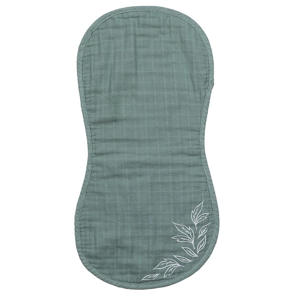 Pioen Baby - 100% Organic Cotton Burp Cloth - Sage Green