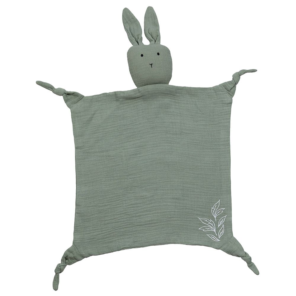 Pioen Baby - Petiole Bunny Baby Lovey Plush - Soft Green