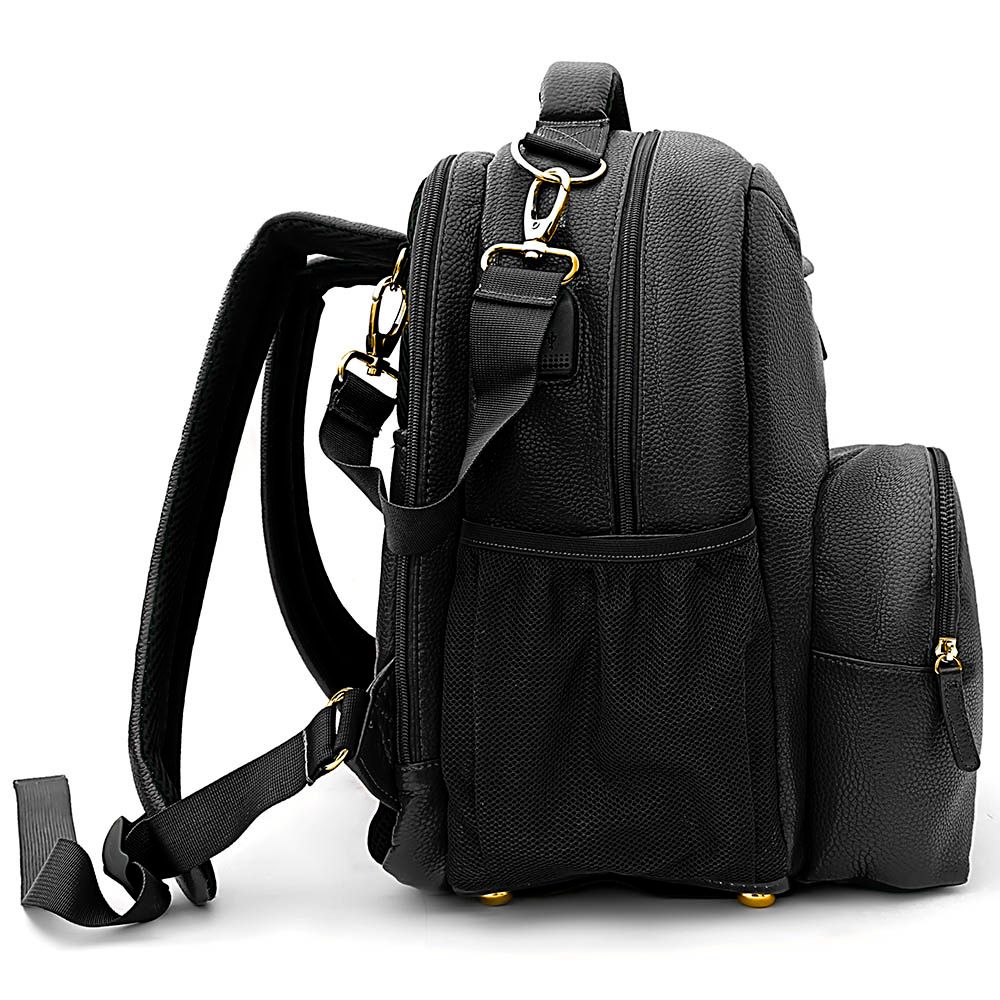 PeriCare - Ergonomic 3-in-1 Diaper Bag - Black