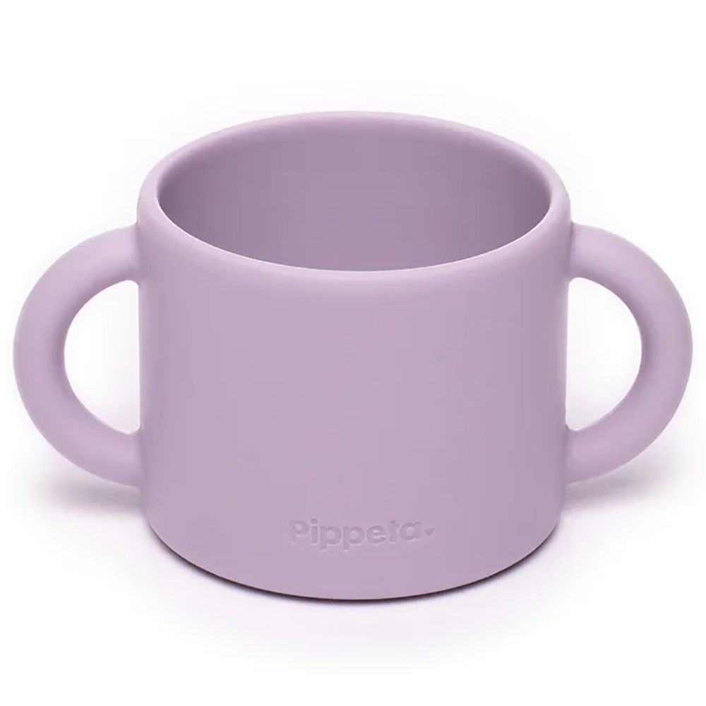 Pippeta - Silicone Cup & Straw - Lilac