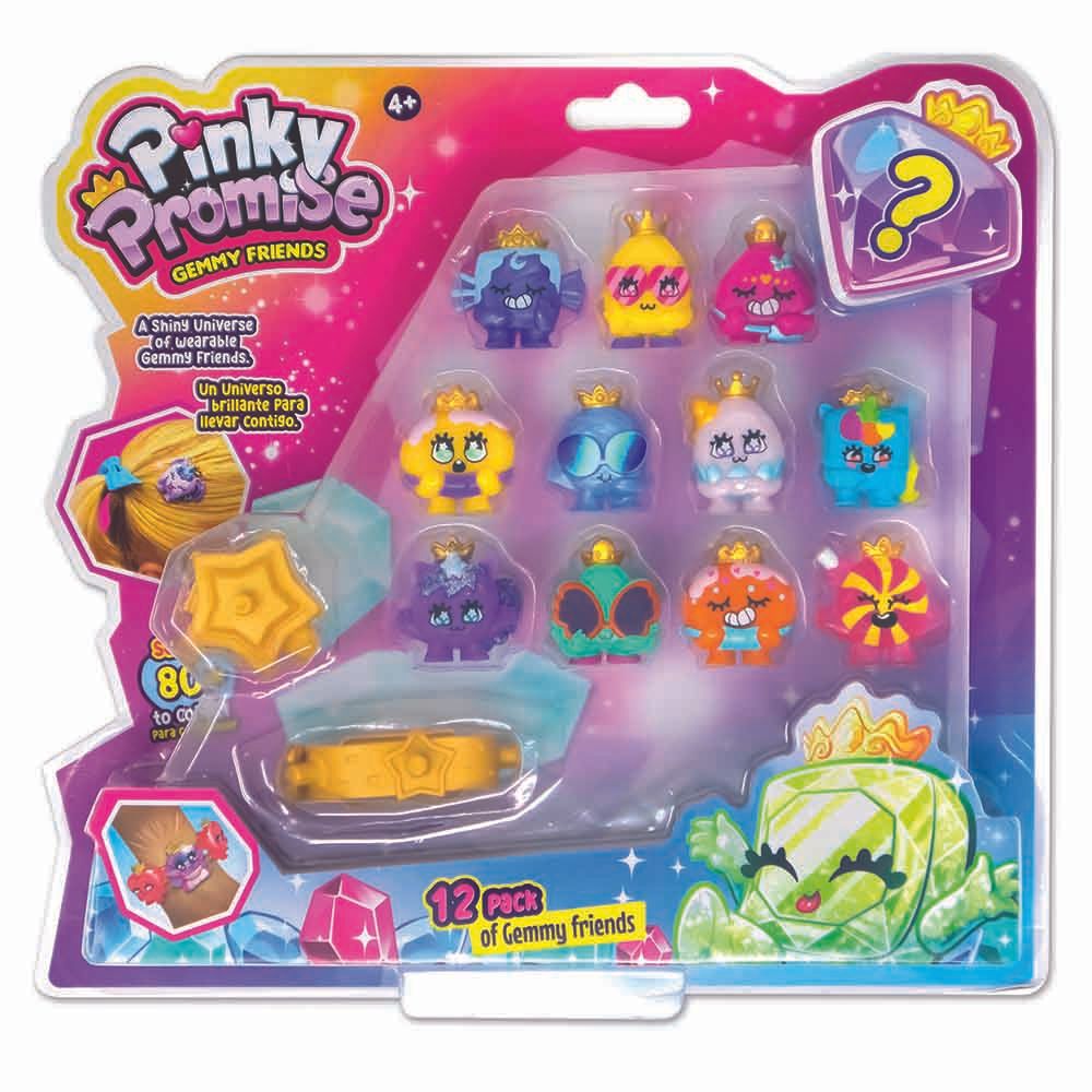 Pinky Promise - Gemmy Friends Blister Playset - Pack of 12