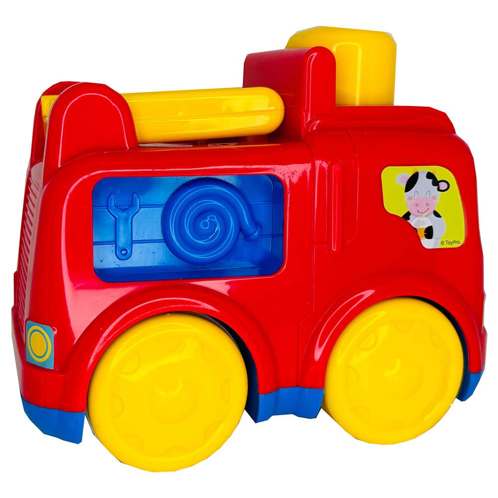 Hapee Capee - Press N Go Rescue Fire Engine