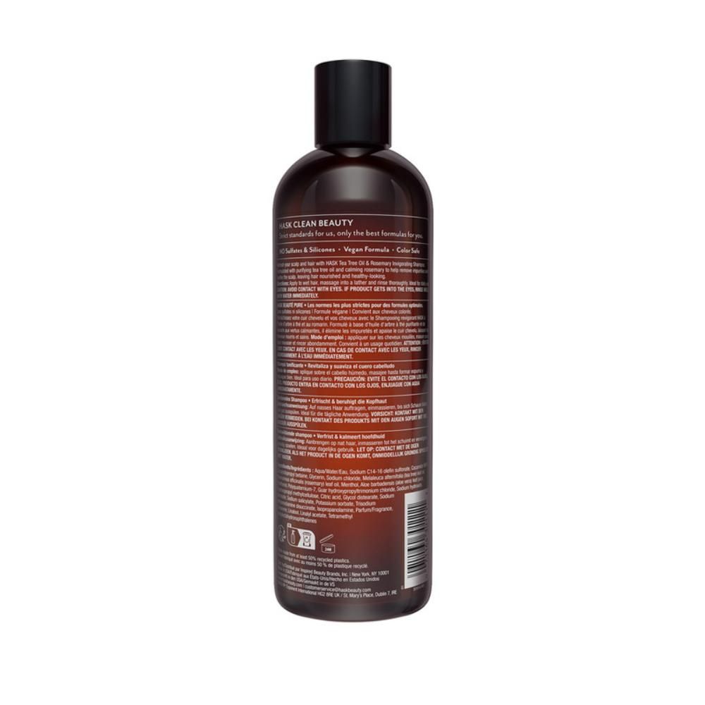 Hask Tea Tree Oil & Rosemary Shampoo 355ml