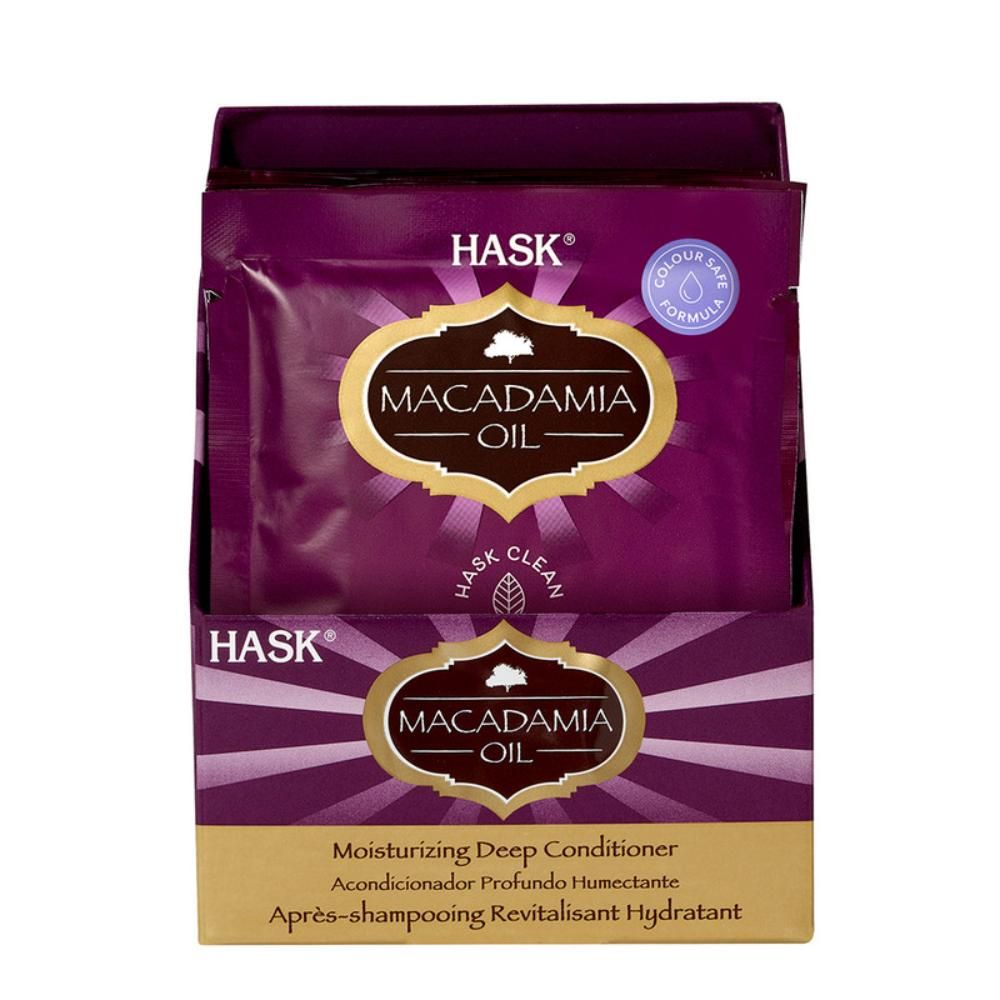 Hask Macadamia Oil Moisturizing Deep Conditioner 50g