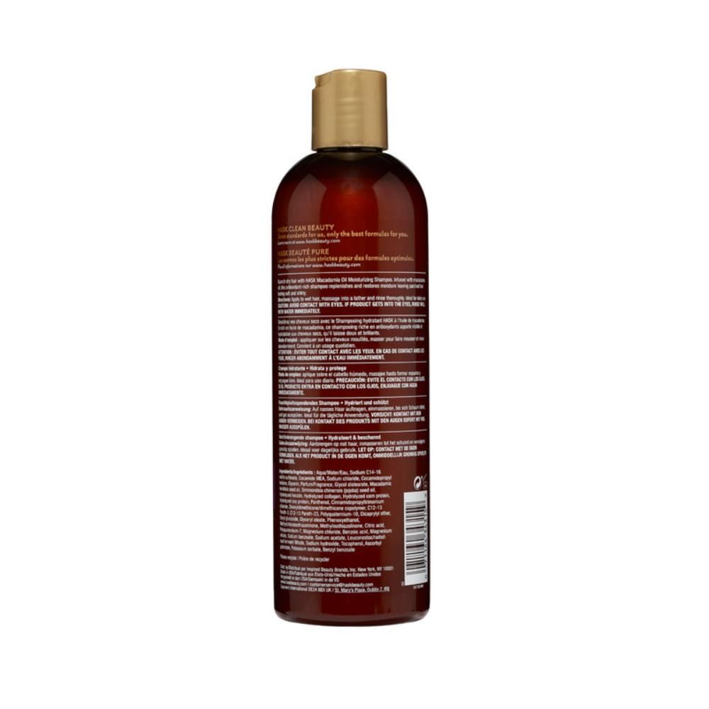 Hask Macadamia Oil Moisturizing Shampoo 355ml