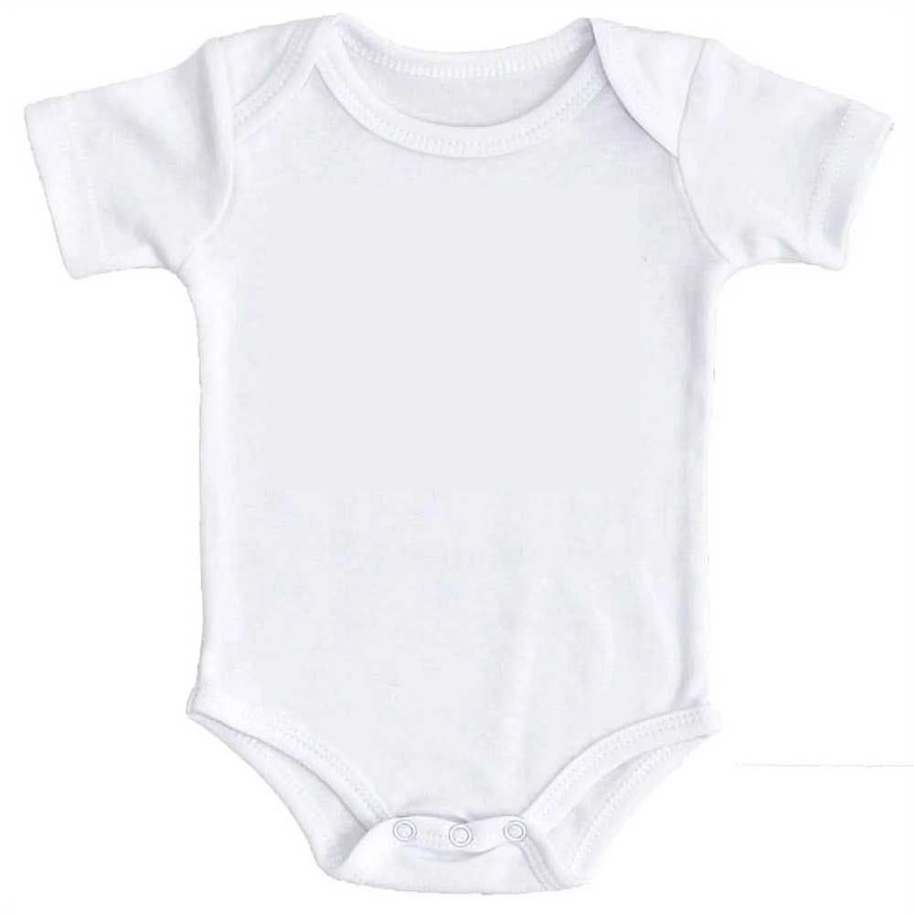 Pikkaboo - Personalized Baby Bodysuit - White