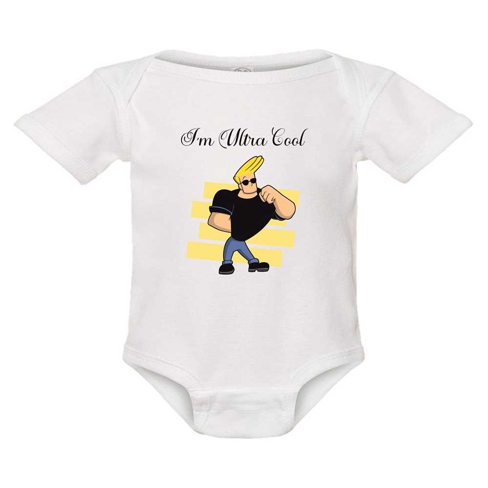 Pikkaboo - Personalized Baby Bodysuit - White