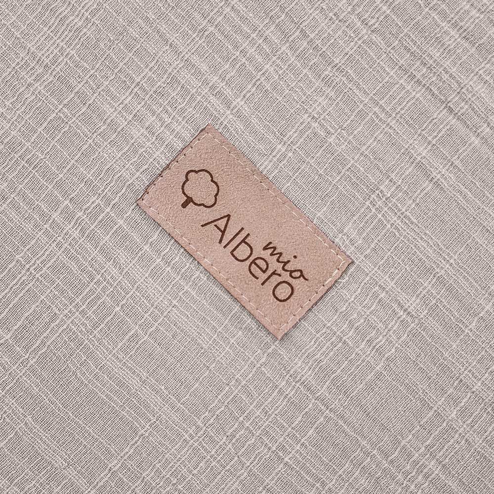 Albero Mio - Muslin Cot Sheet - Boho Beige