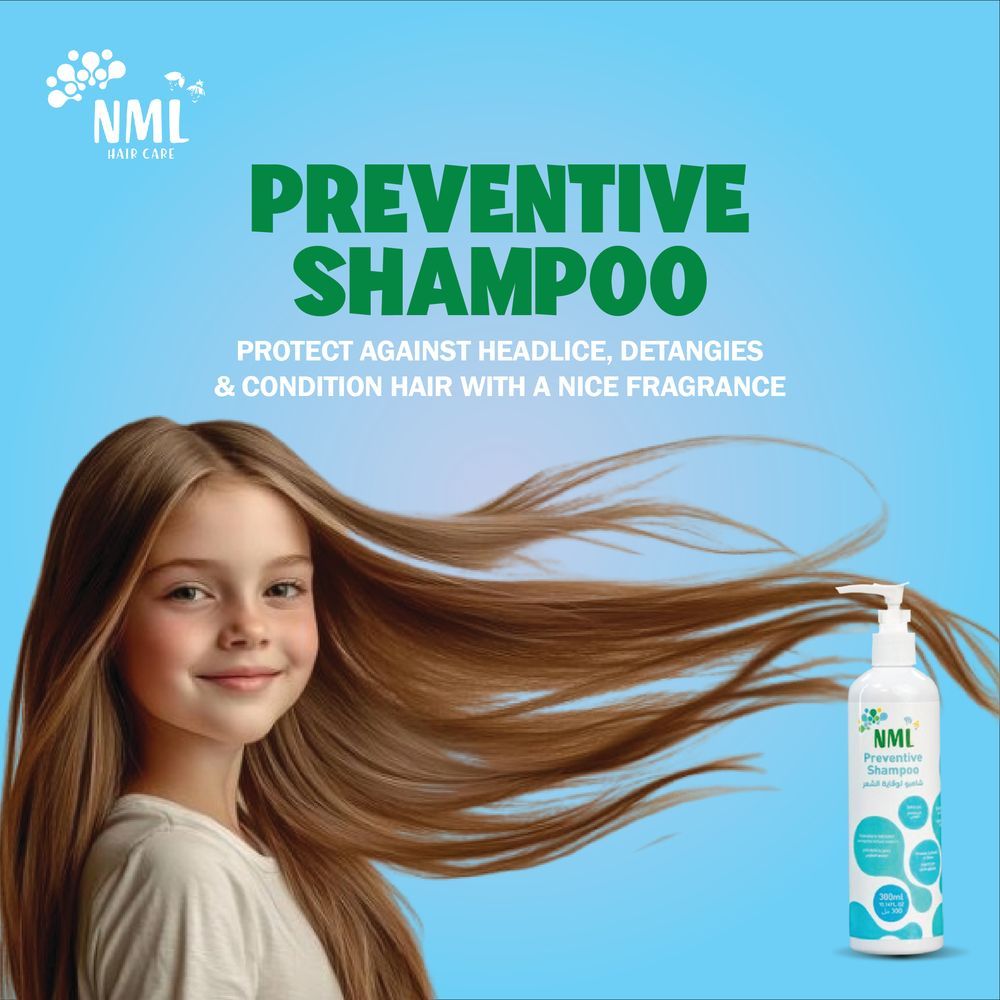 NML - Shampoo Paraben Free Preventive Lice Infestation - 300 ml