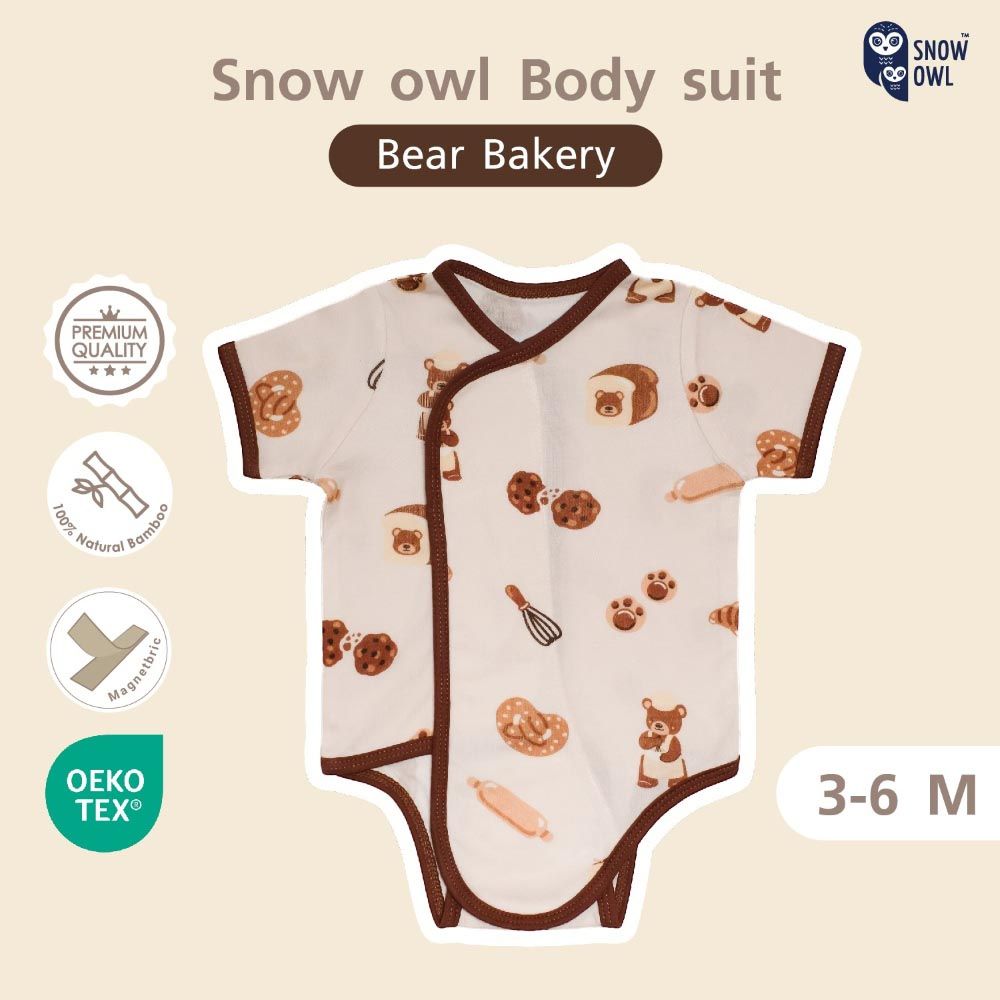 Snow Owl - Body Suit - Bear Bakery