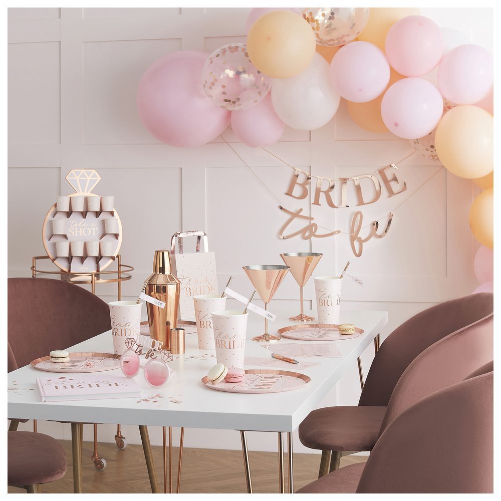 Ginger Ray - Rose Gold 'Bride To Be' Banner