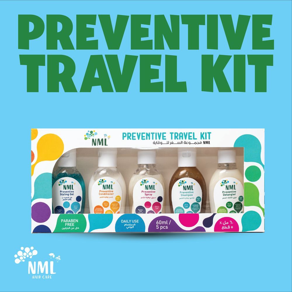 NML - Travel Kit Preventive Lice Infestation - Set of 5