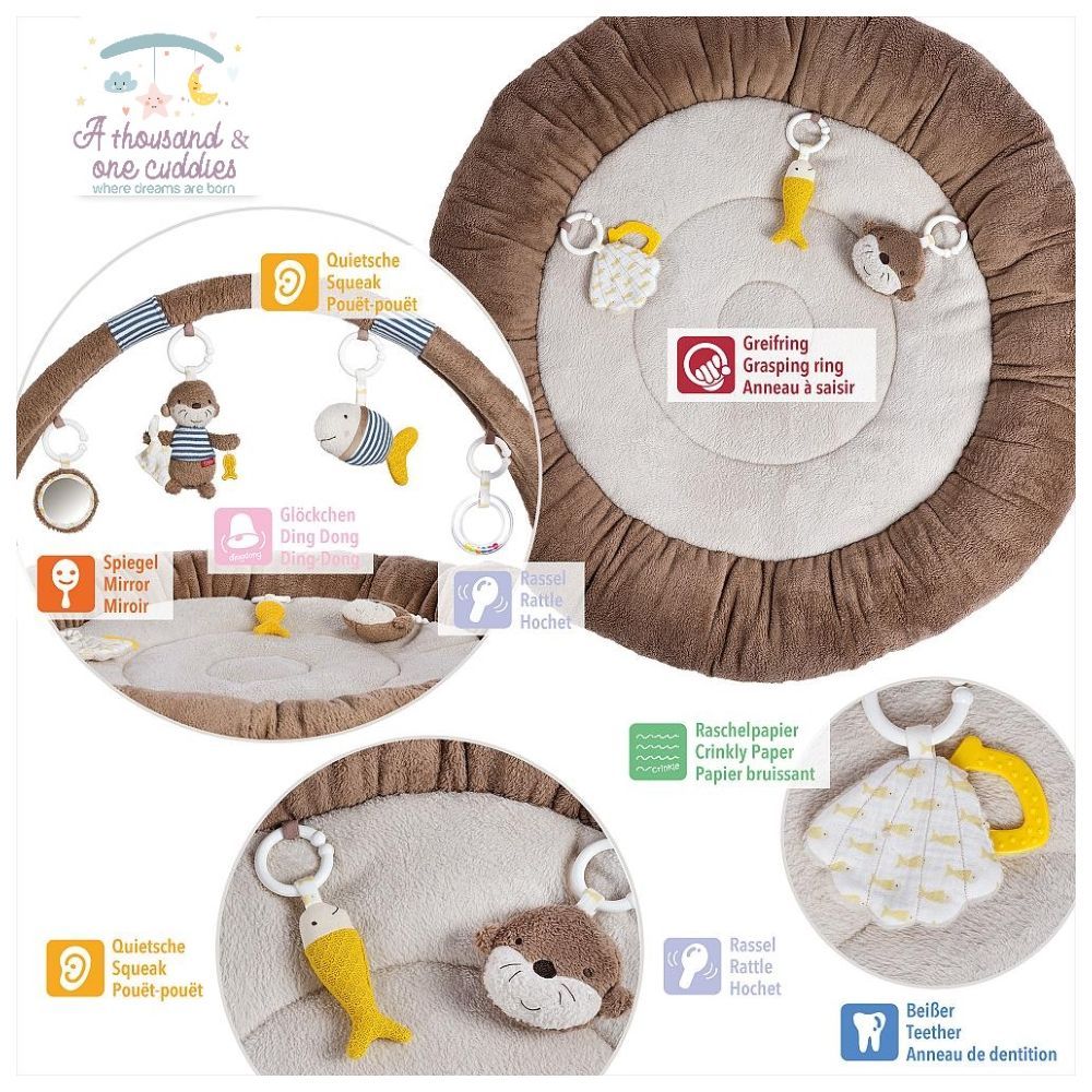 A Thousand & One Cuddles - 3-D Activity Nest - Otter