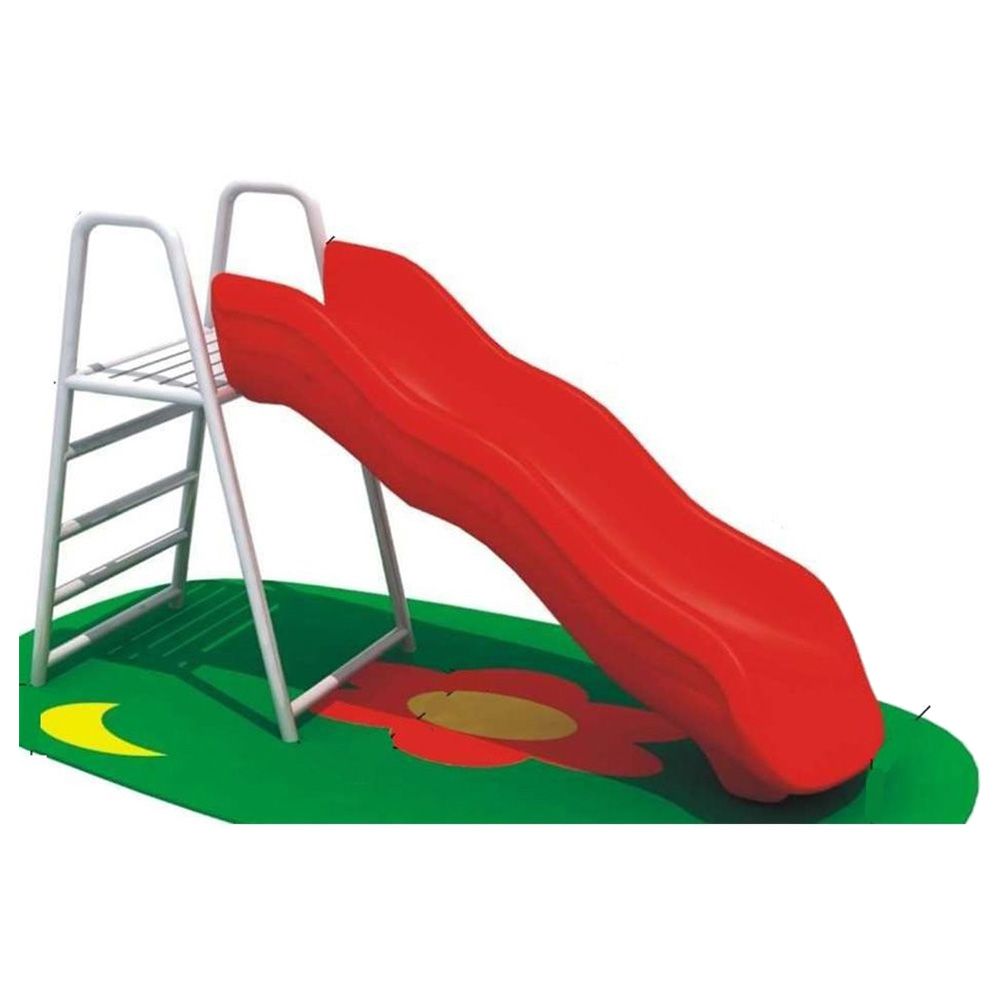 Megastar - Funmania Series Metal Play Slide For Kids - 130cm - Medium