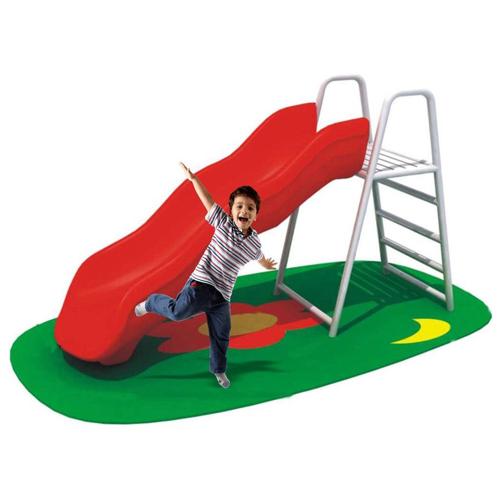 Megastar - Funmania Series Metal Play Slide For Kids - 130cm - Medium