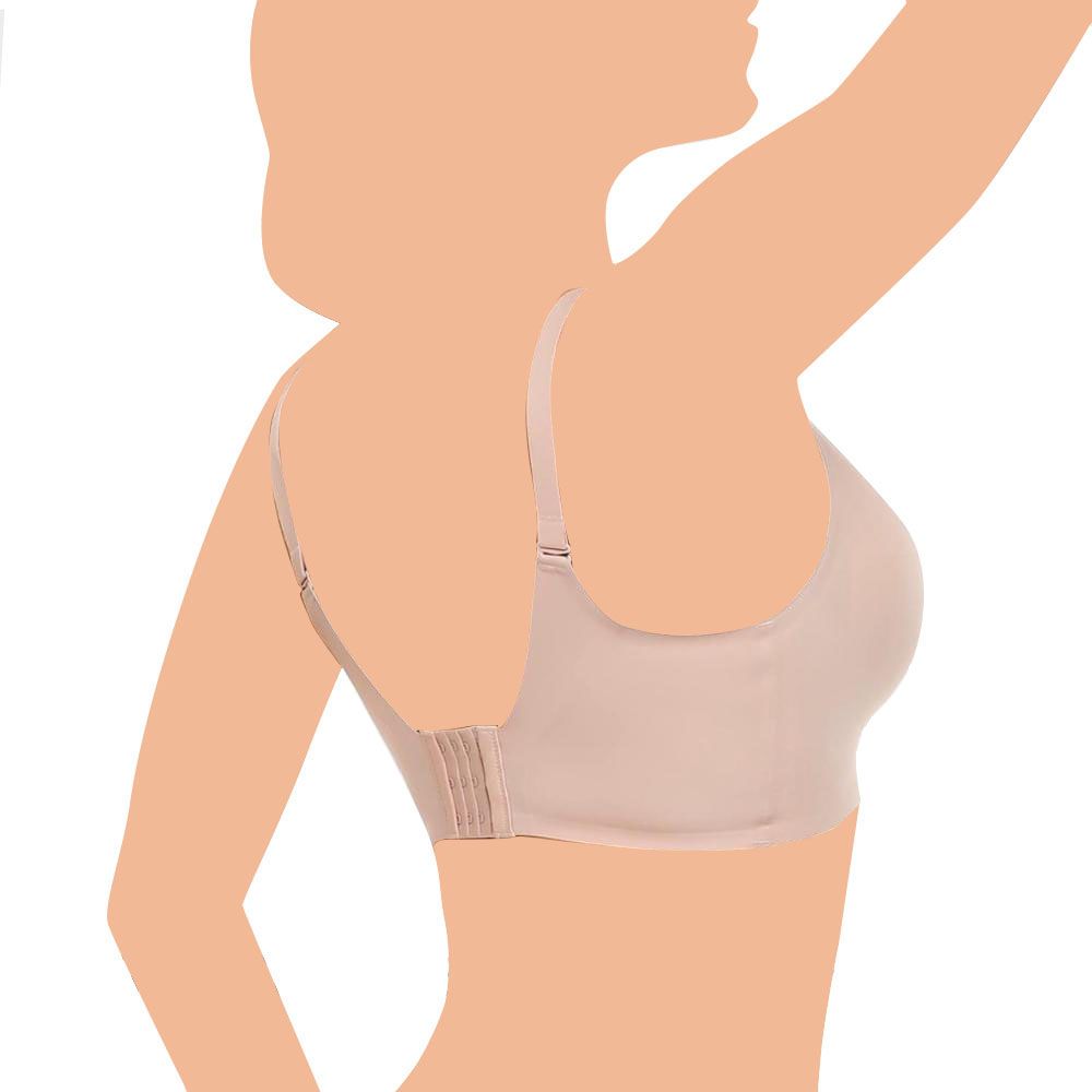 Momcozy - Seamless Nursing Bra - Beige