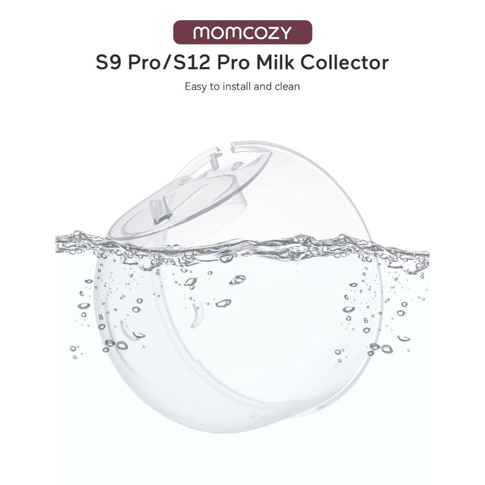 Momcozy - Milk Collection Container Cup Only For S12 Pro - Clear