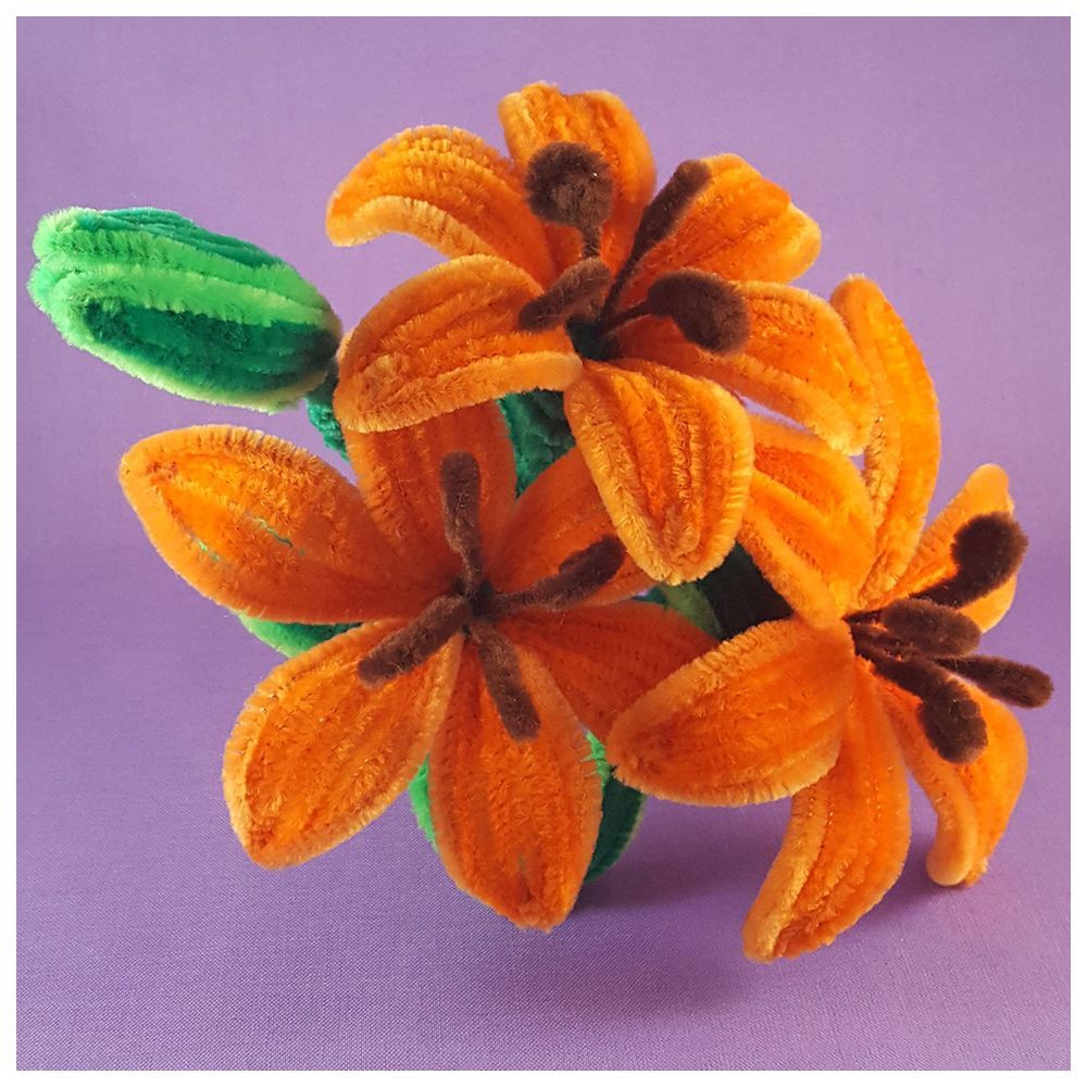 TTS - Mini Chenille Pipe Cleaners - 15 cm - 1000pcs - Style May Vary