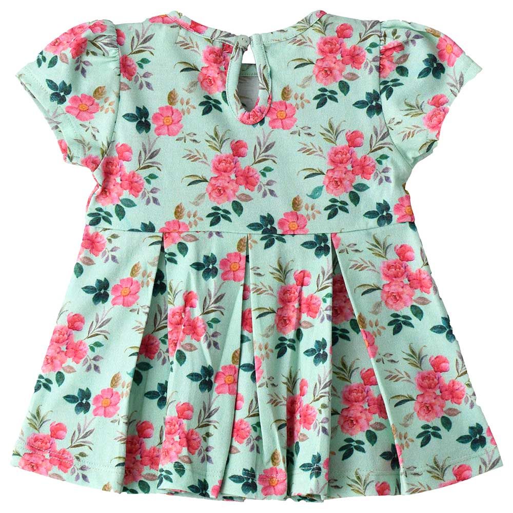 Jelliene - Floral Knit Aop Dress