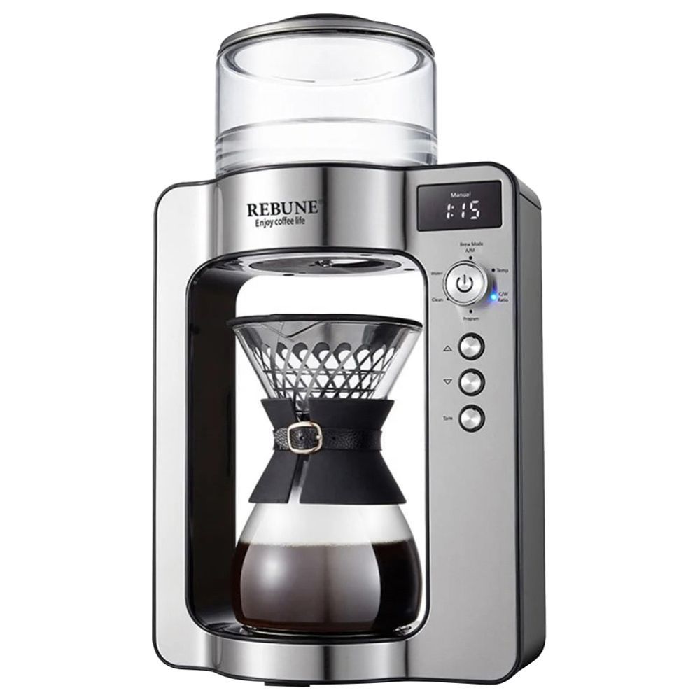 Rebune - Automatic Arabica Coffee Maker - 1500 Watts - 1 L