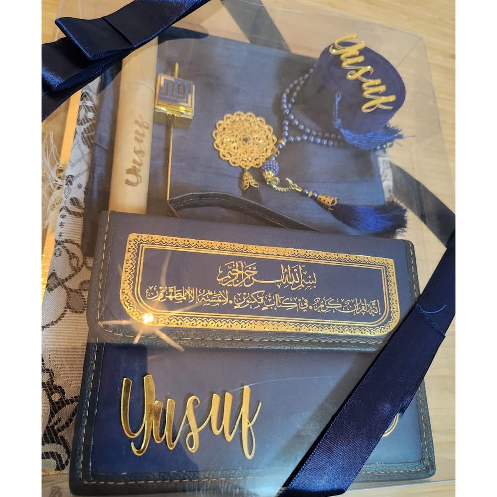 Zayoshe - Ramadan Edition 30 Para Personalized Gift Set - Blue