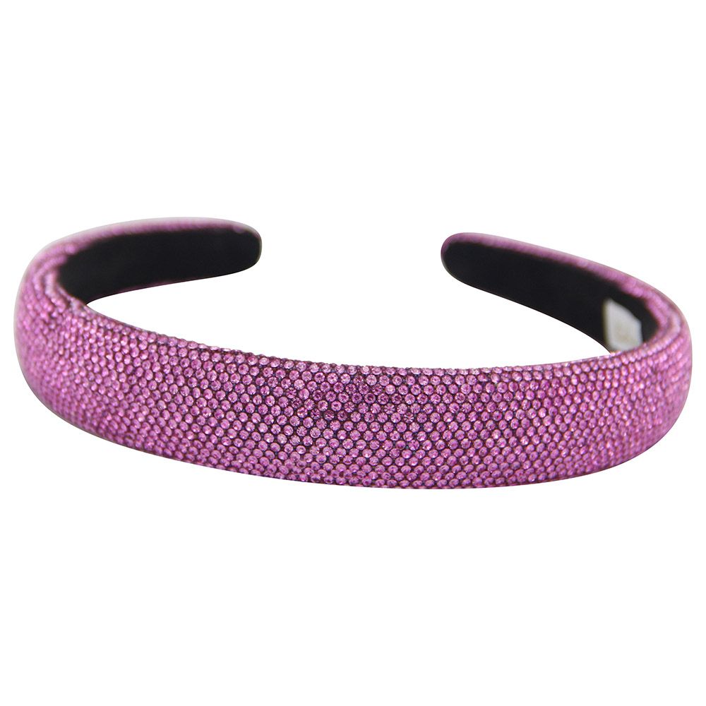 D' Daniela - Girls Emelly Headband - Purple Glittery