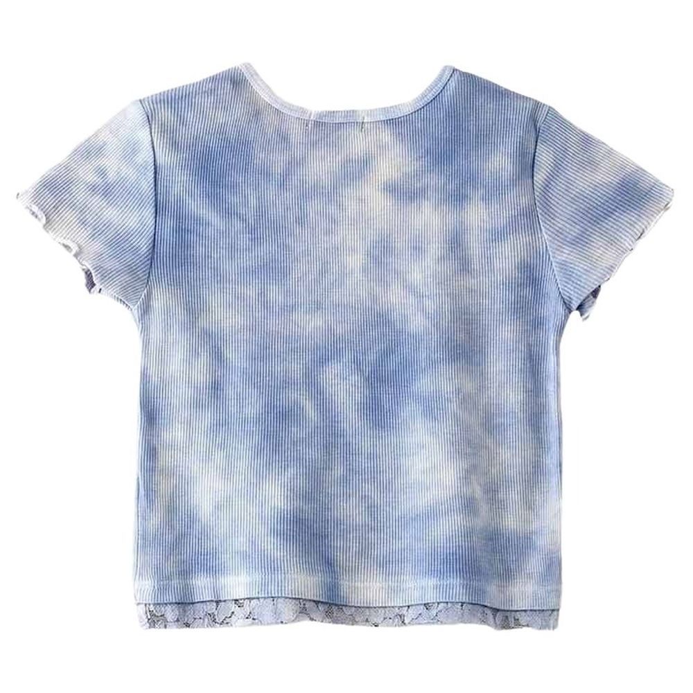 Jelliene - Girl's Printed T-Shirt - Blue