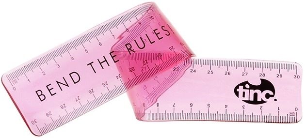 Tinc Bendy 30 cm Ruler - Pink