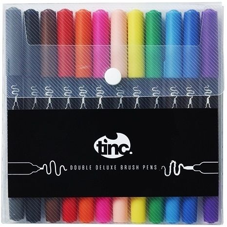 Tinc Double Deluxe Brush Markers