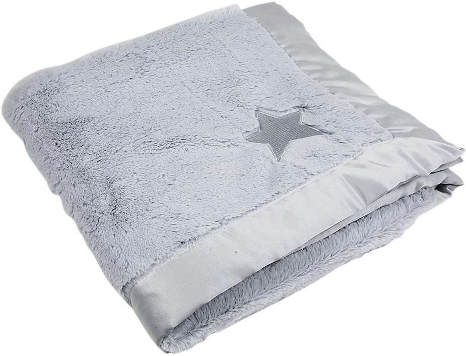 Barefoot Dreams® Cuddle Patchwork Receiving Blanket - Star (Blue)