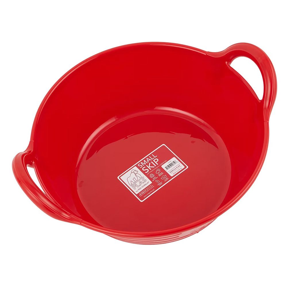 Red Gorilla - Plas Polymer Skip - Red - 11 L