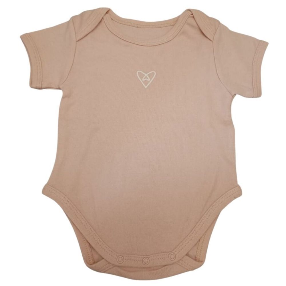 Forever Cute - Short Sleeves Bodysuit - Pink