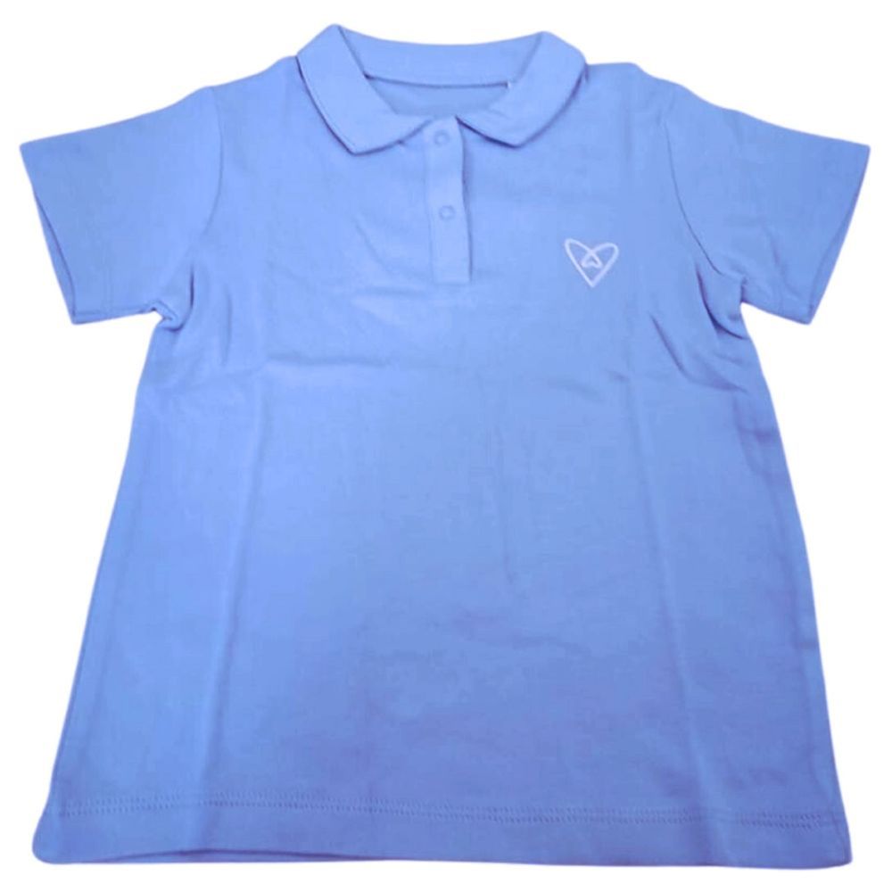 Forever Cute - Polo T-Shirt - Blue