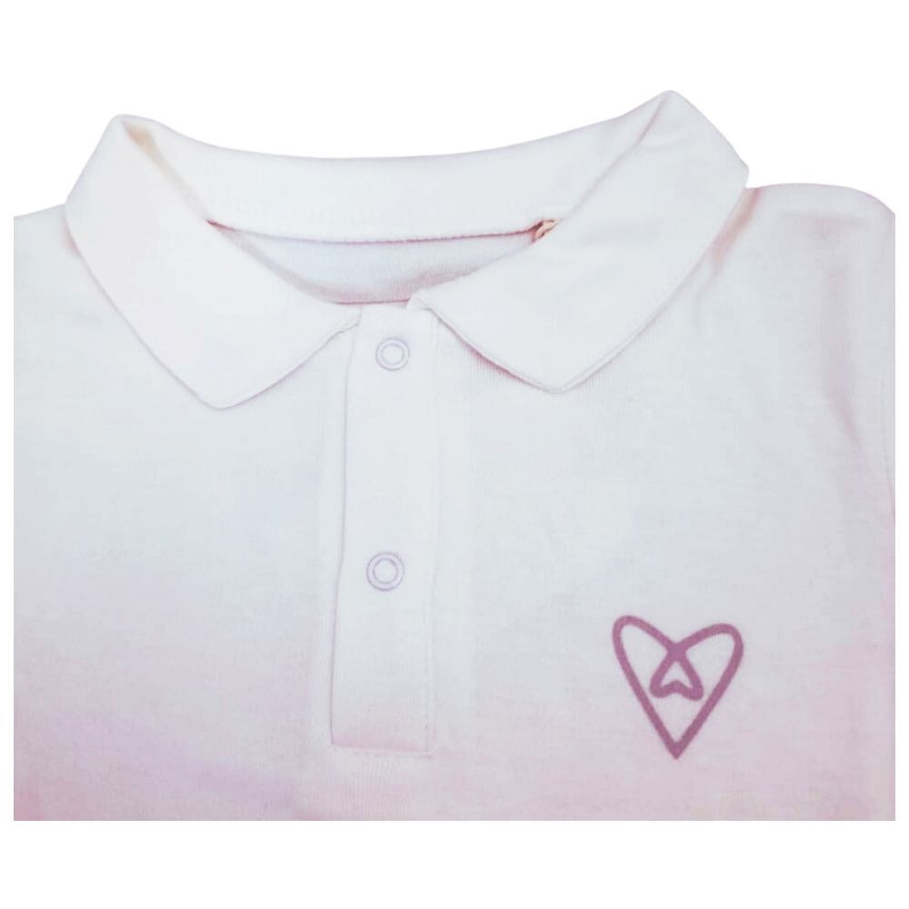 Forever Cute - Polo T-Shirt - White