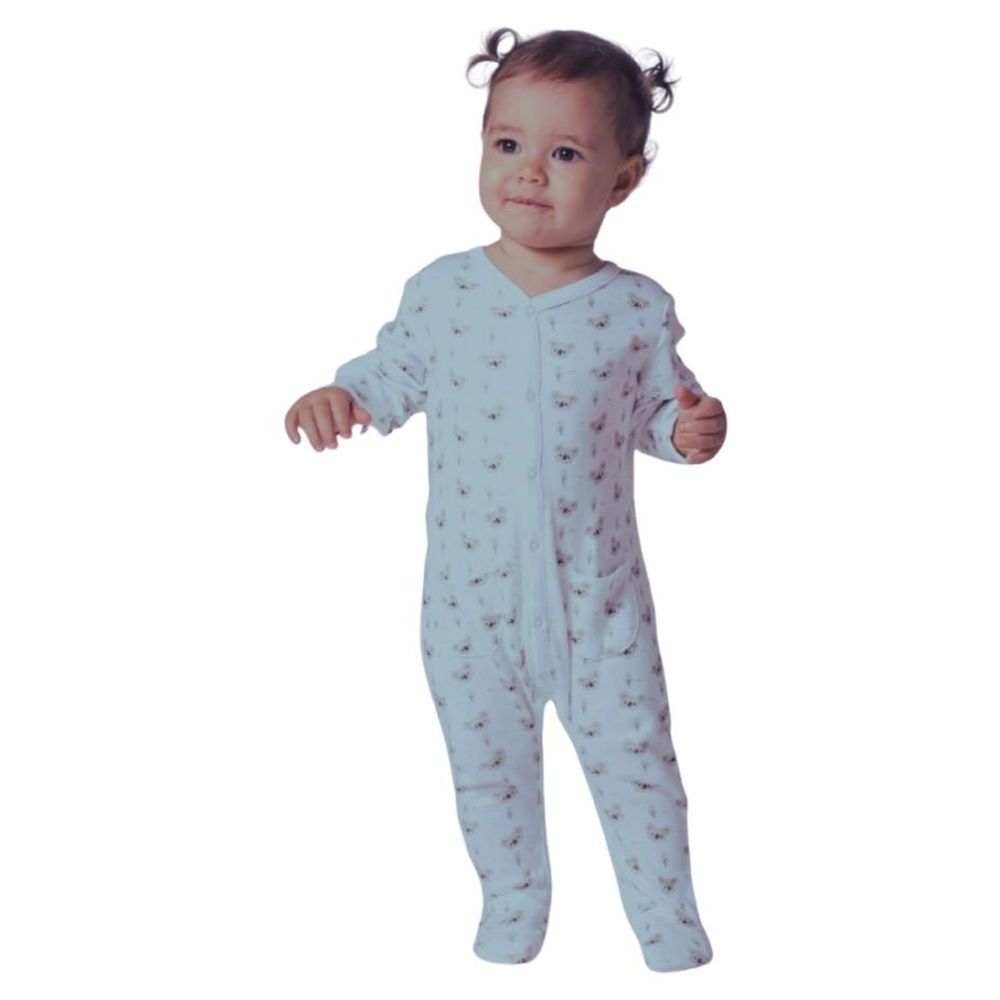 Forever Cute - Koala Printed Sleeping Suit