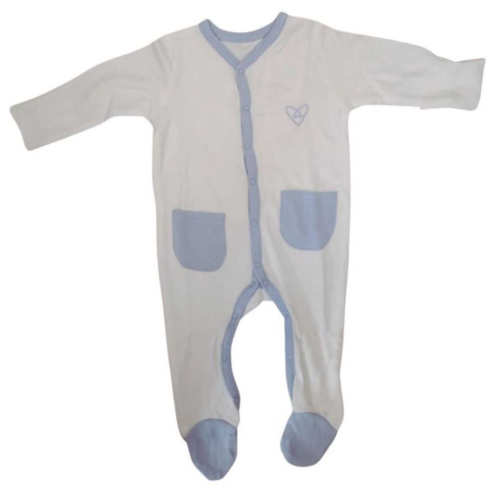 Forever Cute - Sleeping Suit - White