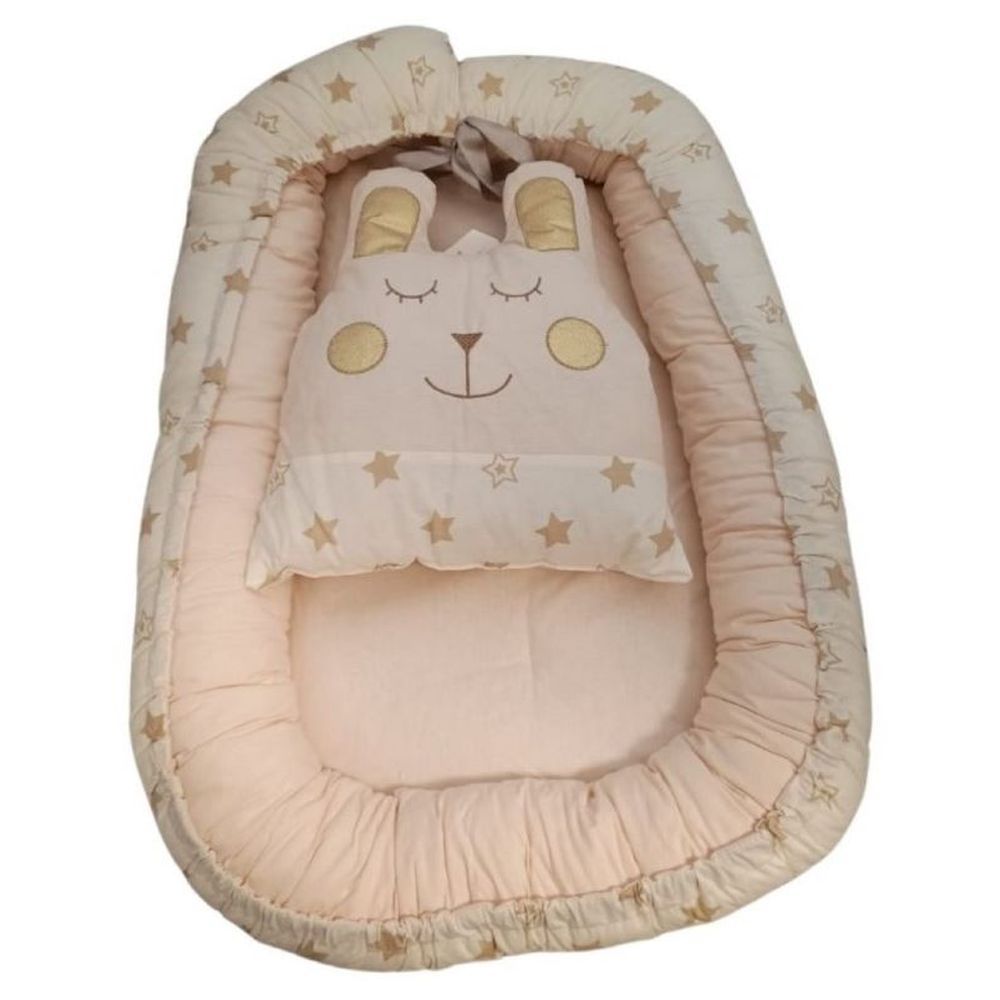 Forever Cute - Newborn Bed With Pillow - Pink