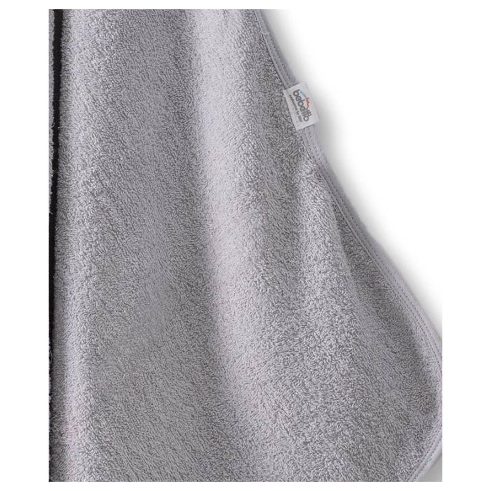 Bebetto - Sweet Mouse Hooded Towel - Grey