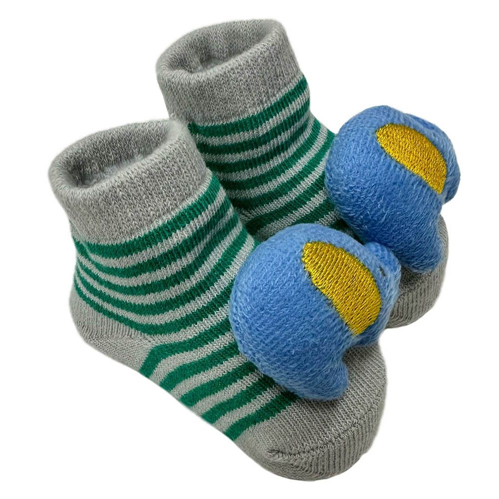 Smart Baby - 3pc-Set - Baby Boy Socks  - Blue