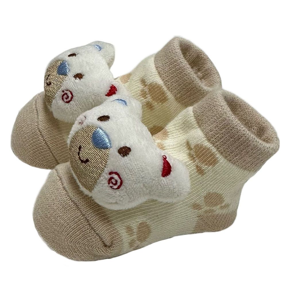 Smart Baby - 3pc-Set - Baby Boy Socks  - Grey