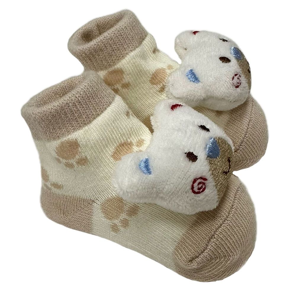 Smart Baby - 3pc-Set - Baby Boy Socks  - Grey