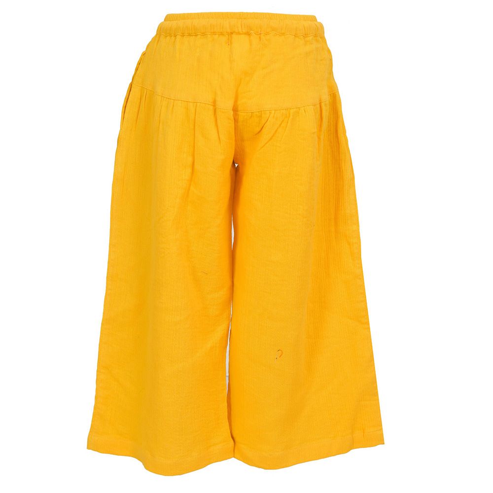 Nexgen Girls - Girl's Fully Elasticated Plain Pants - Mustard