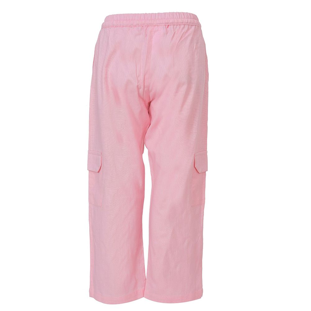 Nexgen Girls - Girl's Fully Elasticated Plain Pants - Pink