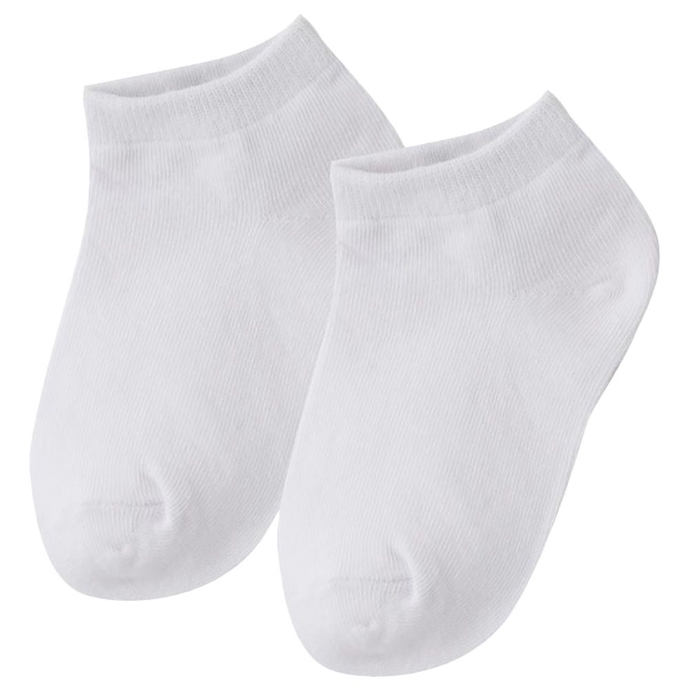 Genius - 3pc-Set - Kids Trainer Socks - White 