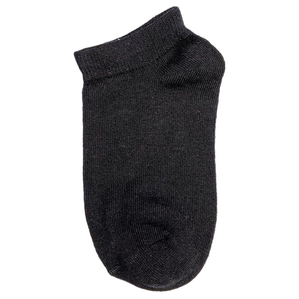 Genius - 3pc-Set - Kids Trainer Socks - Black 