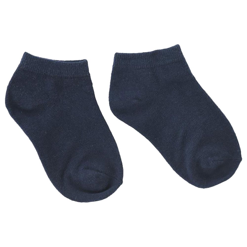 Genius - 3pc-Set - Kids Trainer Socks - Navy 