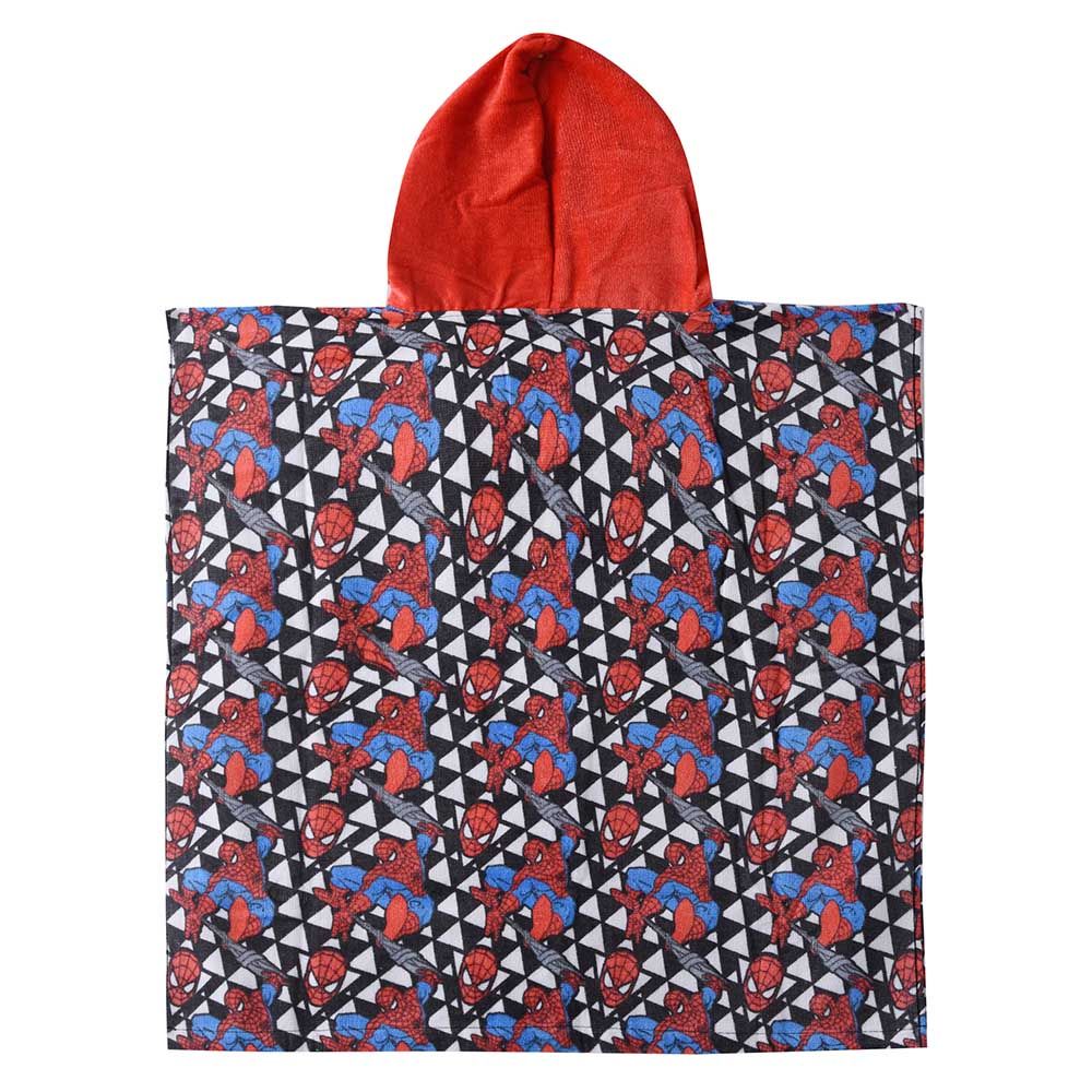 Spiderman - Boy Poncho Towel - Red/Blue