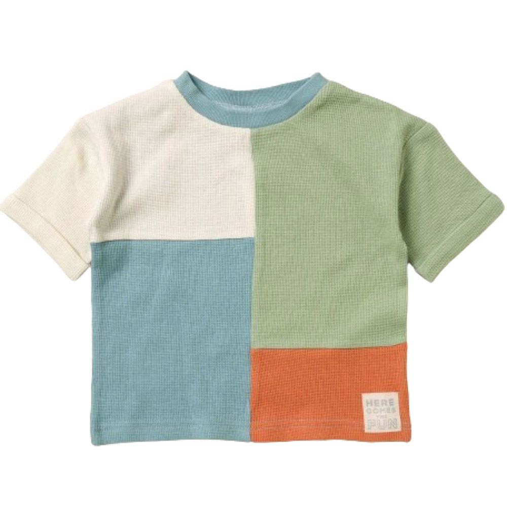 Lily & Jack - 2pc-Set - Baby Boy Colorblocked T-Shirt w/ Shorts