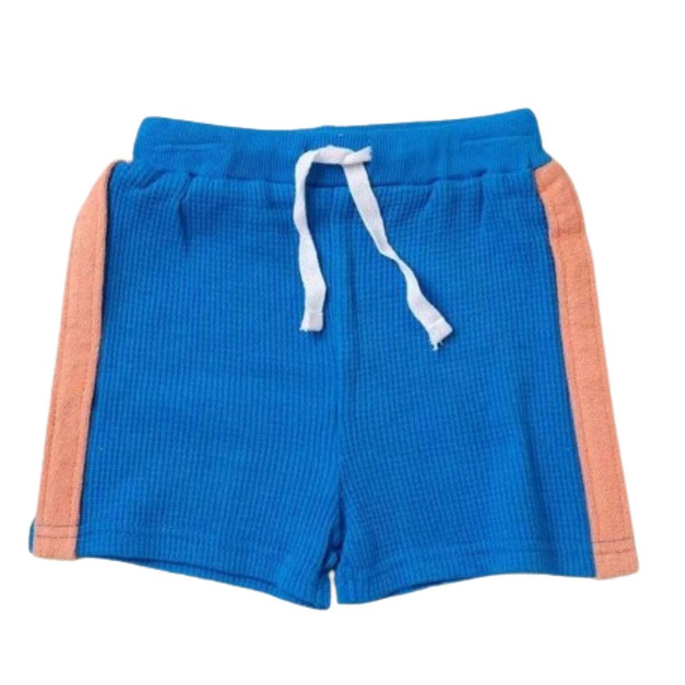 Lily & Jack - 3pc-Set - T-Shirt, Shorts And Sunglasses - Orange/Blue